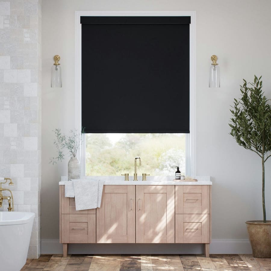 Value Vinyl Blackout Roller Shades 1150