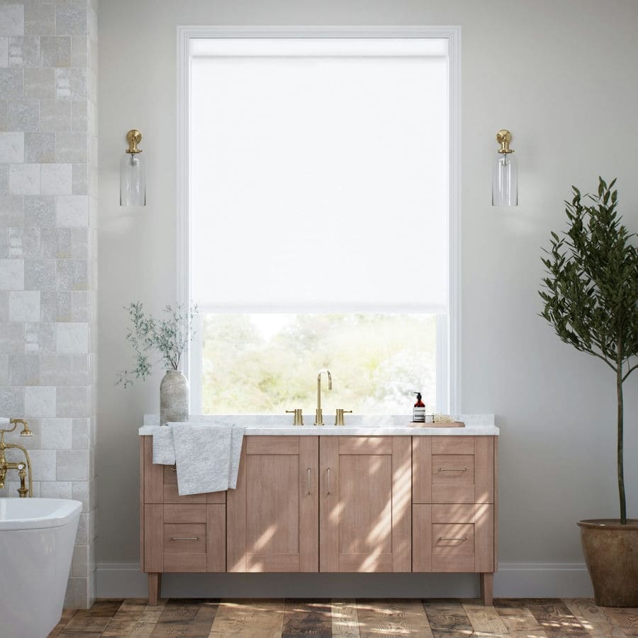 Value Vinyl Blackout Roller Shades 1150