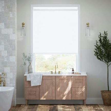 Value Vinyl Blackout Roller Shades