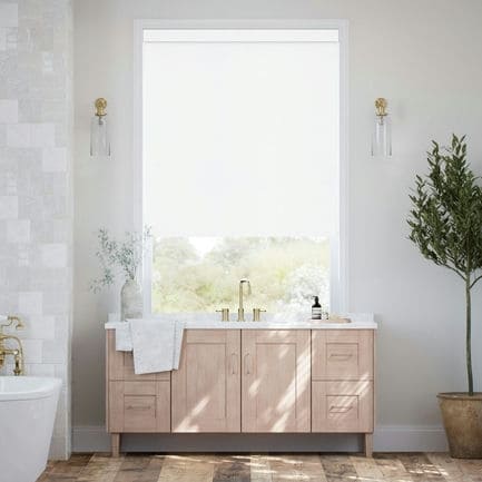 Value Vinyl Blackout Roller Shades