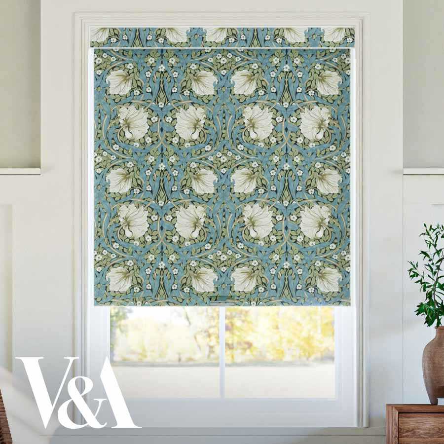 William Morris Blackout Roller Shades 1632