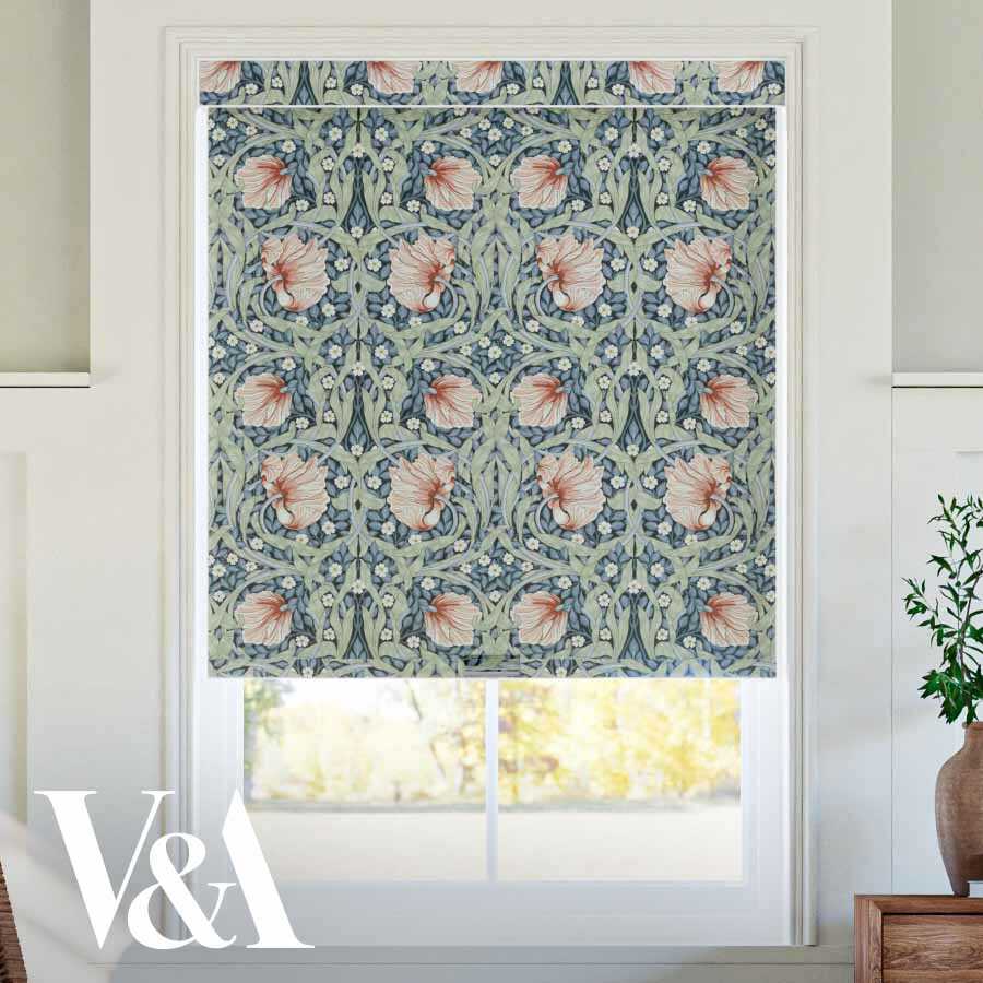 William Morris Blackout Roller Shades 1632