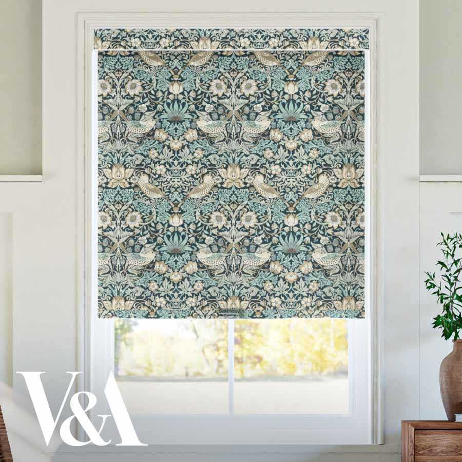 William Morris Blackout Roller Shades 1632