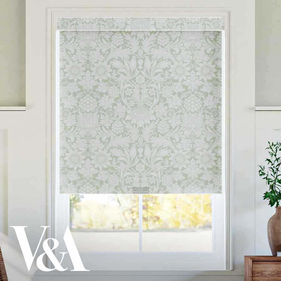 William Morris Blackout Roller Shades 1632