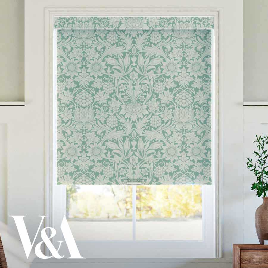 William Morris Blackout Roller Shades 1632