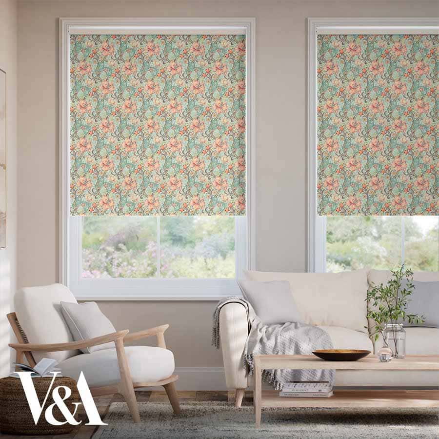 William Morris Blackout Roller Shades 1632
