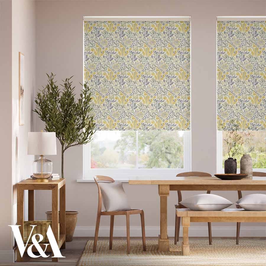 William Morris Blackout Roller Shades 1632