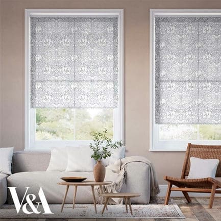 William Morris Light Filtering Roller Shades