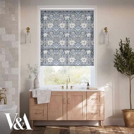 William Morris Light Filtering Roller Shades
