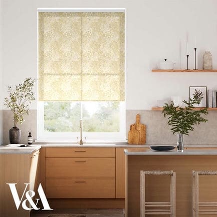 William Morris Light Filtering Roller Shades