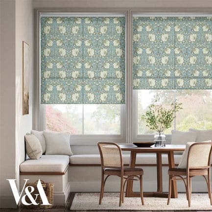 William Morris Light Filtering Roller Shades
