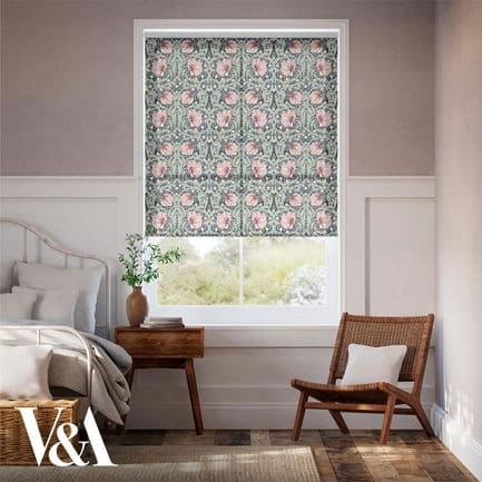 William Morris Light Filtering Roller Shades