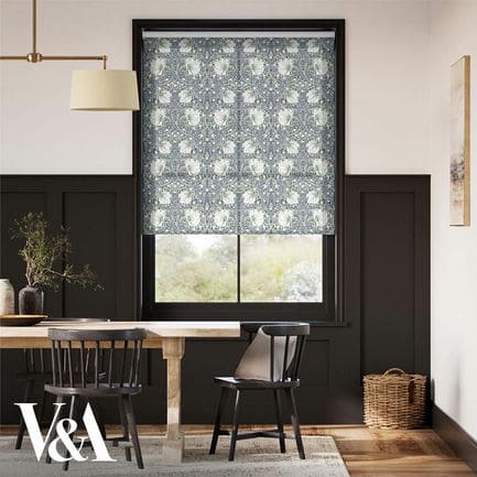 William Morris Light Filtering Roller Shades