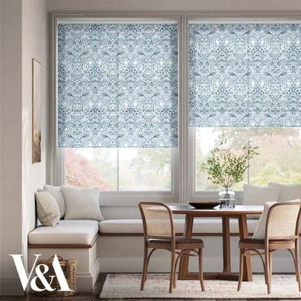 William Morris Light Filtering Roller Shades