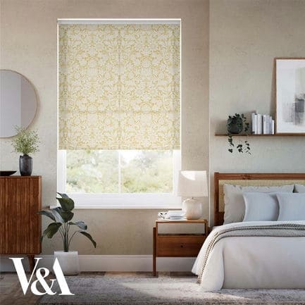 William Morris Light Filtering Roller Shades