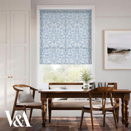 William Morris Light Filtering Roller Shades