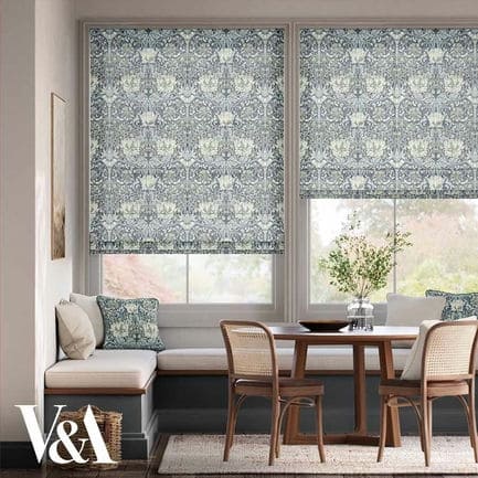 William Morris Roman Shades