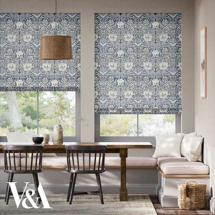 William Morris Roman Shades