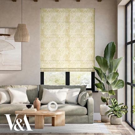 William Morris Roman Shades