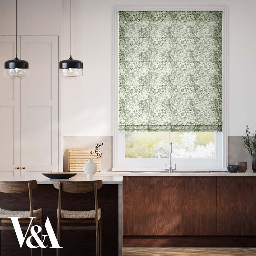 William Morris Roman Shades 1629