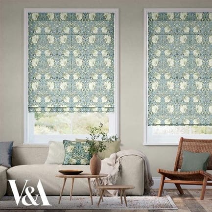 William Morris Roman Shades