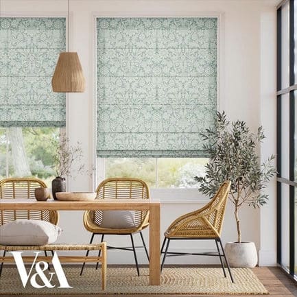 William Morris Roman Shades