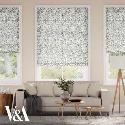 William Morris Roman Shades