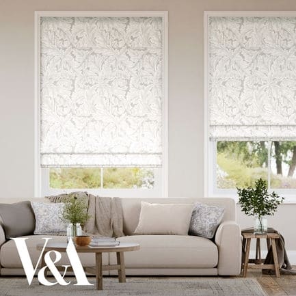 William Morris Roman Shades