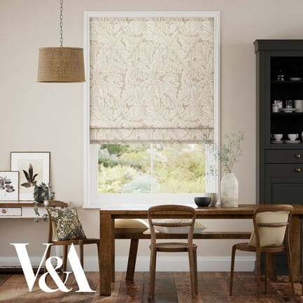 William Morris Roman Shades
