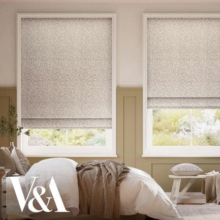 William Morris Roman Shades