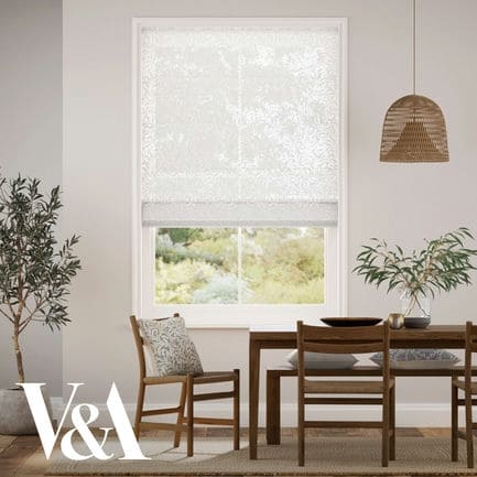 William Morris Roman Shades