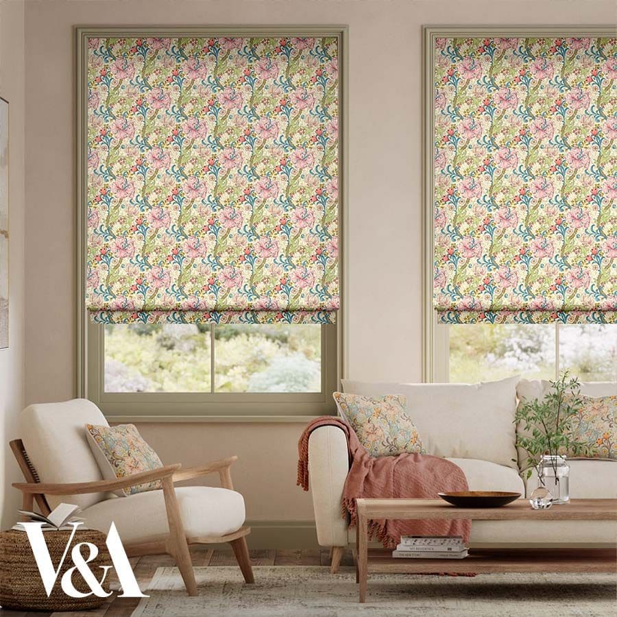 William Morris Roman Shades 1629