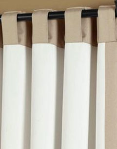 Back Tab Drapes