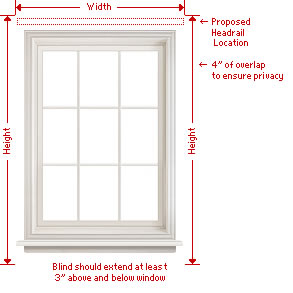 Outside Mount for Panel Track Blinds